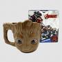 Imagem de Caneca Porcelana 3d Baby Groot 350ml Zona Criativa