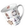 Imagem de Caneca Porcelana Ambiente 400ml Bem-vindo a Bordo