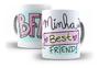 Imagem de Caneca Porcelana Amizade Minha Best Friend BFF