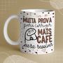 Imagem de Caneca porcelana branca 325ml - Flork dia dos professores