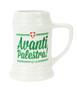 Imagem de Caneca Porcelana Branca 500ml Palmeiras