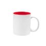 Imagem de Caneca Porcelana Branca Interior Color - 300 ml