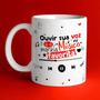 Imagem de Caneca Porcelana Dia Dos Namorados Frase Música Favorita Casal Love Presente Amor- MEGA OFERTA!