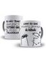 Imagem de Caneca Porcelana Flork Meme Gangue Alcóolica Personalizada 325ml