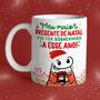 Imagem de Caneca Porcelana Flork Natal Meu maior presente de natal foi ter sobrevivido a esse ano 325 ml