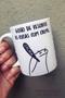 Imagem de Caneca porcelana  gosto de resolver as coisa com calma