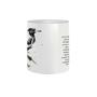 Imagem de Caneca Porcelana Pássaros Magpie Pássaro Inteligente 325mL