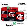 Imagem de Caneca Porcelana Premium BrasFoot Flamengo 300 ML Urban Licenciada Branco