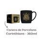 Imagem de Caneca Porcelana Xícara Cafe Corinthians Louco Por Ti 360ml Time do Coração Torcida