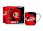 Imagem de Caneca Porcelana Xícara Personalizada Flamengo Rubro Negro