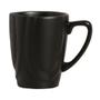 Imagem de Caneca Preta 280ml Para Café Leite Achocolatado Moderna Minimalista Estética