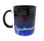 Imagem de Caneca Preta Mimo Investimento Trader de Bolsa de Valores