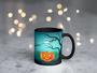 Imagem de Caneca Preta Porcelana 325Ml Halloween Terror Assombração