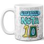 Imagem de Caneca professor nota 10 ao mestre com carinho presente