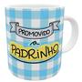 Imagem de Caneca promovido a padrinho presente pronta entrega chadrez