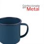 Imagem de Caneca Retrô Em Metal Esmaltado 350 ml Cores