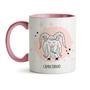 Imagem de Caneca Signo - Capricornio Alça e Interior Rosa