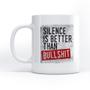 Imagem de Caneca Silence Is Better Studio Geek
