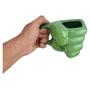 Imagem de Caneca Soco Mão Do Hulk Vingadores Enfeite Porcelana Geek