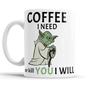 Imagem de Caneca Star Wars Coffee Yoda