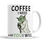 Imagem de Caneca Star Wars Coffee Yoda + Saco