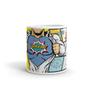 Imagem de Caneca super pai comics presente criativo geek