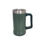 Imagem de Caneca Térmica Chopp Cerveja Inox Caneca Verde