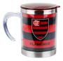 Imagem de Caneca Térmica Corinthians Oficial Time Inox Com Tampa 450ml