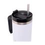 Imagem de Caneca Térmica Dupla Slimterm Base Ergonômica C/Canudo 890Ml