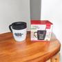 Imagem de Caneca Térmica Em Inox Wincy 400ml Para Amantes De Café