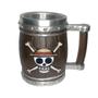 Imagem de Caneca Térmica Em Resina Barril C/ Caveira One Piece Cerveja