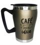 Imagem de Caneca Térmica Inox Interno Tampa 360ml Conserva 2 Horas