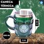Imagem de Caneca Térmica Palmeiras FC Com Tampa Plástico Produto Oficial Mileno