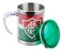 Imagem de Caneca Térmica Santos Fc Oficial Time Inox Com Tampa 450ml