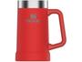 Imagem de Caneca Térmica Stanley para Cerveja 8102 - Flame Red 709ml com Tampa