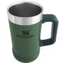 Imagem de Caneca Térmica Stanley para Cerveja Caneco Chope Aço Inox 709ml Verde