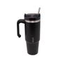 Imagem de Caneca Térmica Wolff Slimterm Dupla Parede Preta 890Ml