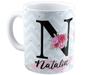 Imagem de Caneca todos os nomes+inicial personalizado com foto flores