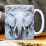 Imagem de Caneca tridimensional 3D animais/paisagens