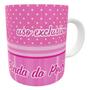 Imagem de Caneca uso exclusivo da dinda com nome e foto personalizados