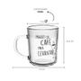 Imagem de Caneca Vidro 220ml Café para Levantar com 2 Peças