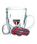 Imagem de Caneca Vidro 310ml Com Abridor - SPFC