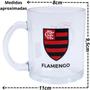 Imagem de Caneca Vidro 350ml Com Abridor Flamengo Mileno REF.:TWZB13150B-5