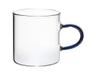 Imagem de Caneca Vidro Boro Com Alça ul 100 Ml Mimo Style Tc22124