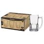 Imagem de Caneca vidro chopp 340ml c/6 ref SL0868