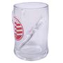 Imagem de Caneca Vidro Chopp Abridor De Garrafas 380Ml - Náutico