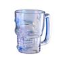 Imagem de Caneca vidro chopp caveira furta-cor 350ml ref 23026