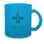 Imagem de Caneca Vidro Diamond BrasFoot Gremio 300 ML Licenciada Azul