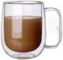 Imagem de Caneca Vidro Duplo Xícara Parede Dupla Café Chá 260Ml