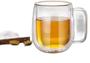Imagem de Caneca Vidro Duplo Xícara Parede Dupla Café Chá 260Ml